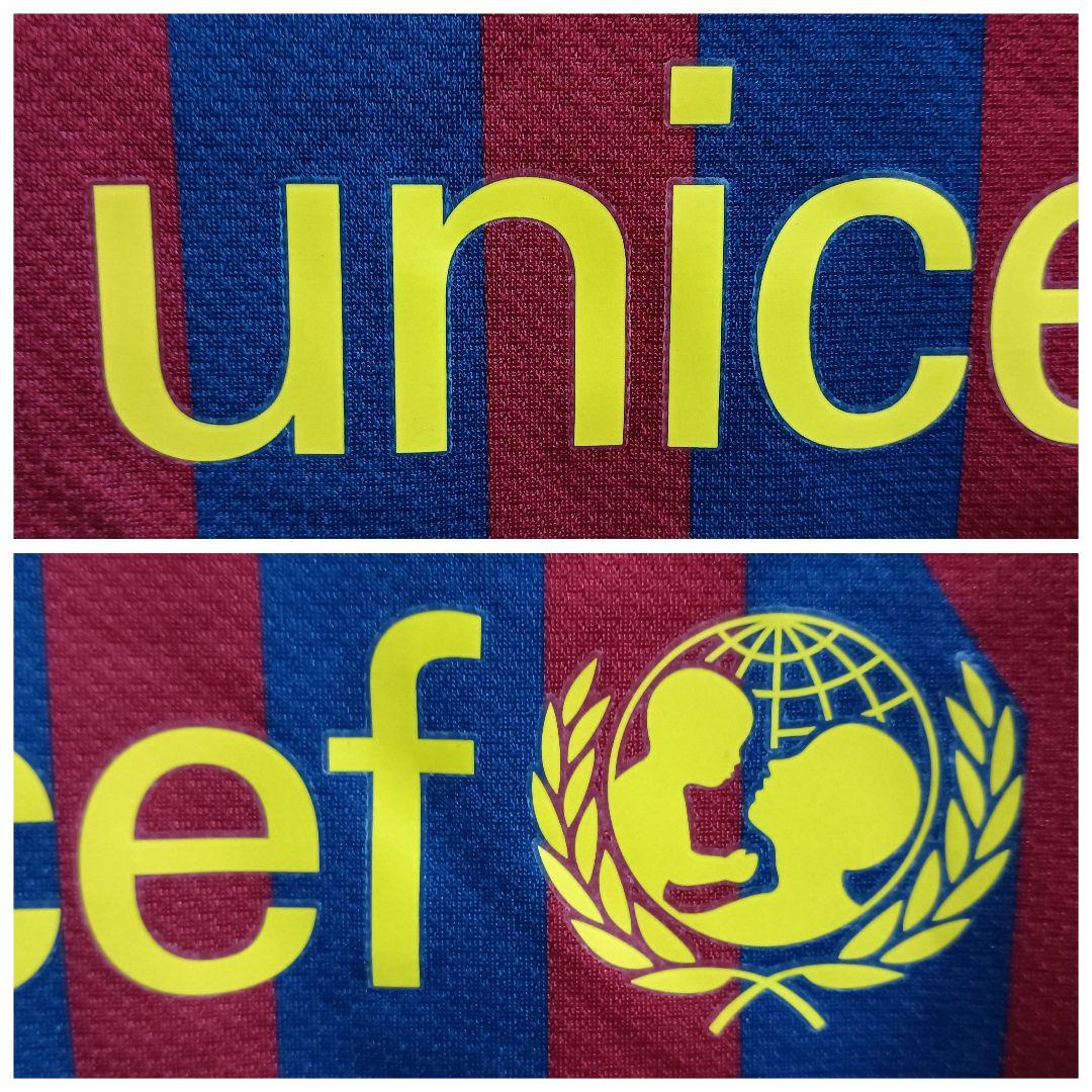 ナイキ バルセロナ ダビド・ビジャ #7 ユニフォーム 11/12ホーム M