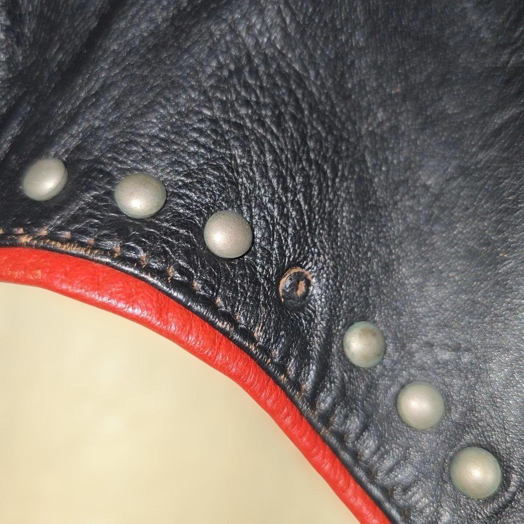 ら*き様 【Harley Davidson レザースタジャン スタッズ 】羊革