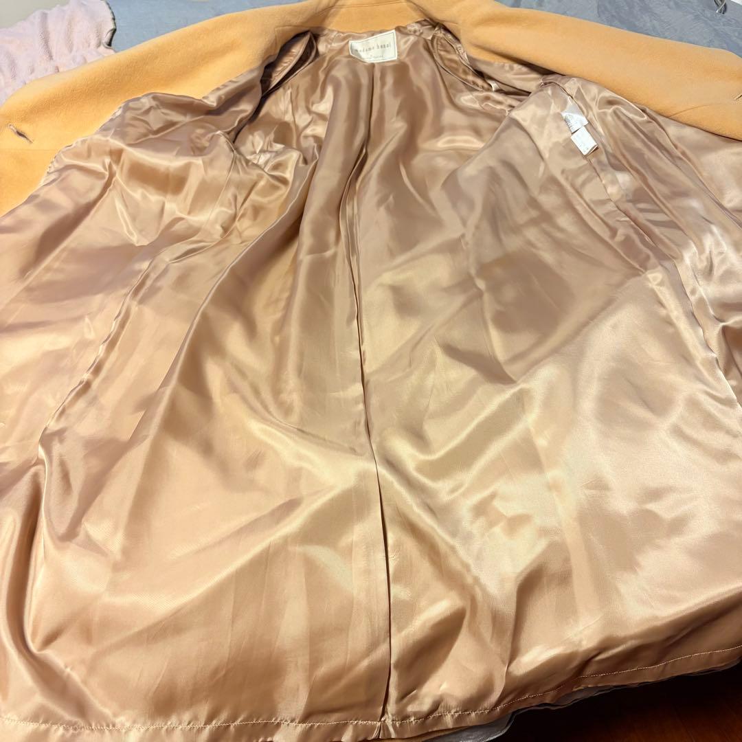 マダムユキコ-ユキコハナイ　山吹色ビンテージロングコート【美品】