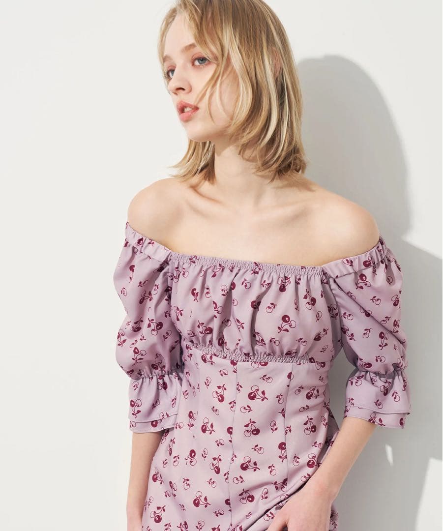 DEICY ヴィンテージチェリーワンピース