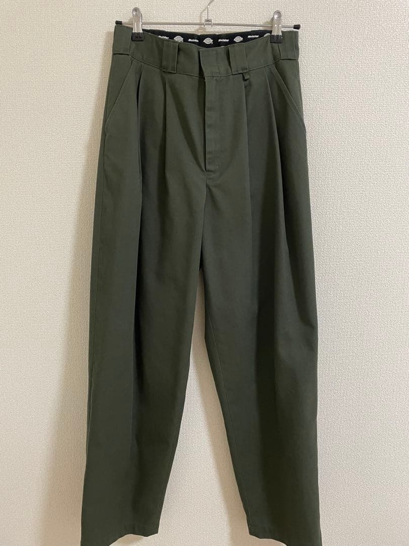 HOLIDAY DICKIES 2TUCK PANTS カーキ