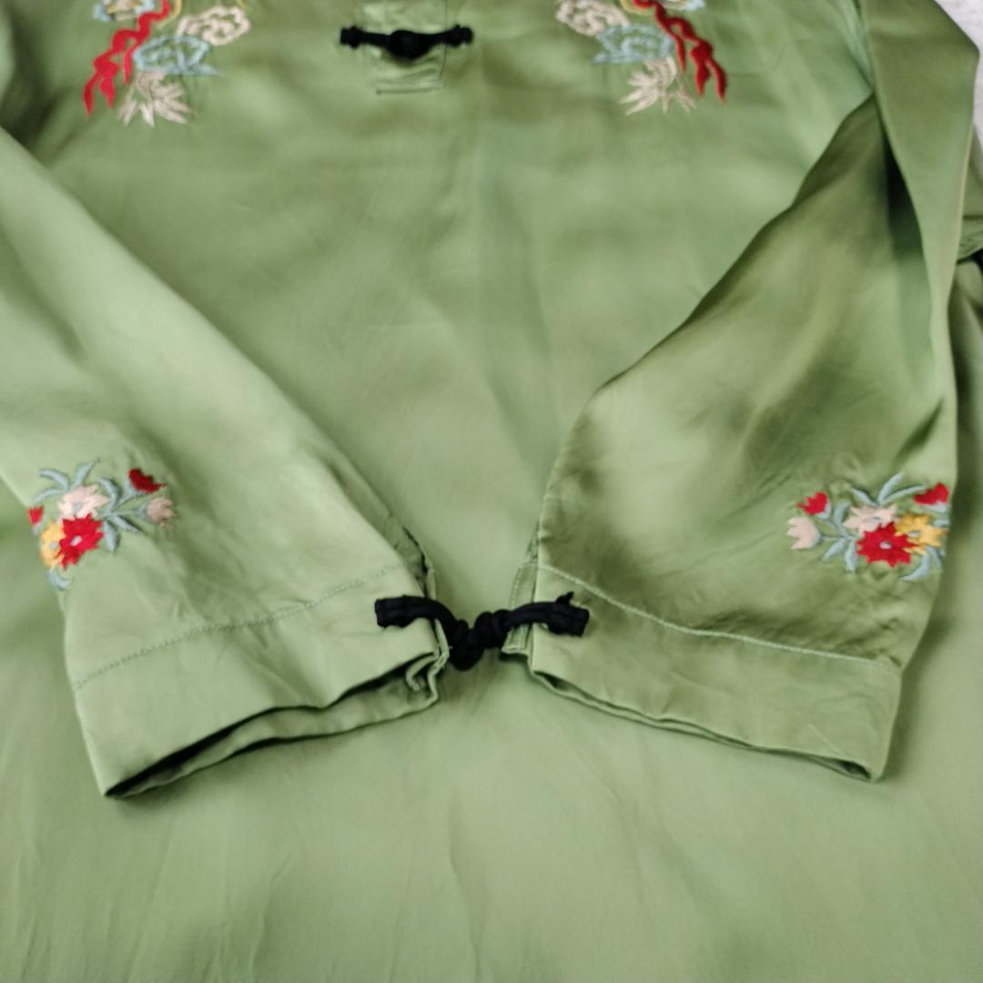 未使用級☆TAILOR東洋xBEAMS BOY別注 スカチャイナワンピース 希少