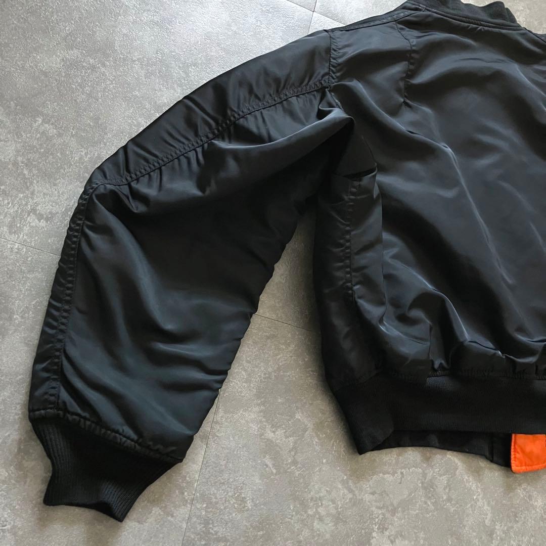 ジャケット・アウター 80s90s ALPHA MA-1 bomber jkt black IDEAL