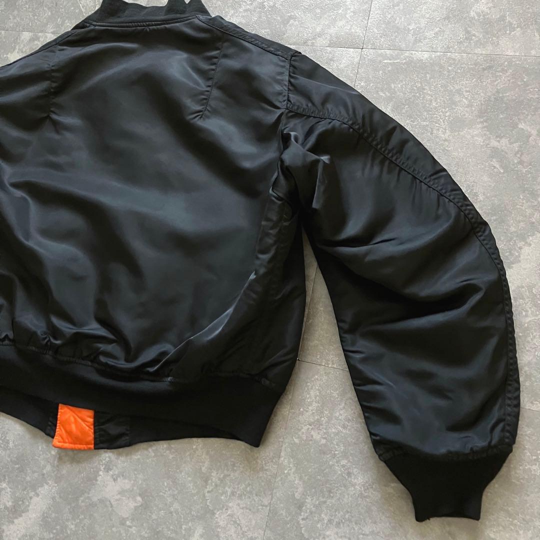 ジャケット・アウター 80s90s ALPHA MA-1 bomber jkt black IDEAL
