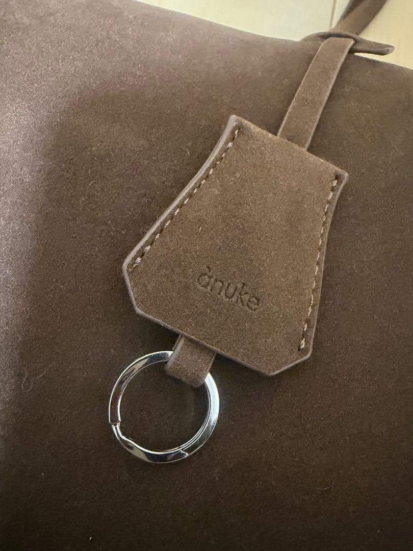 anuke Ecoleather Boston Bag ブラウン