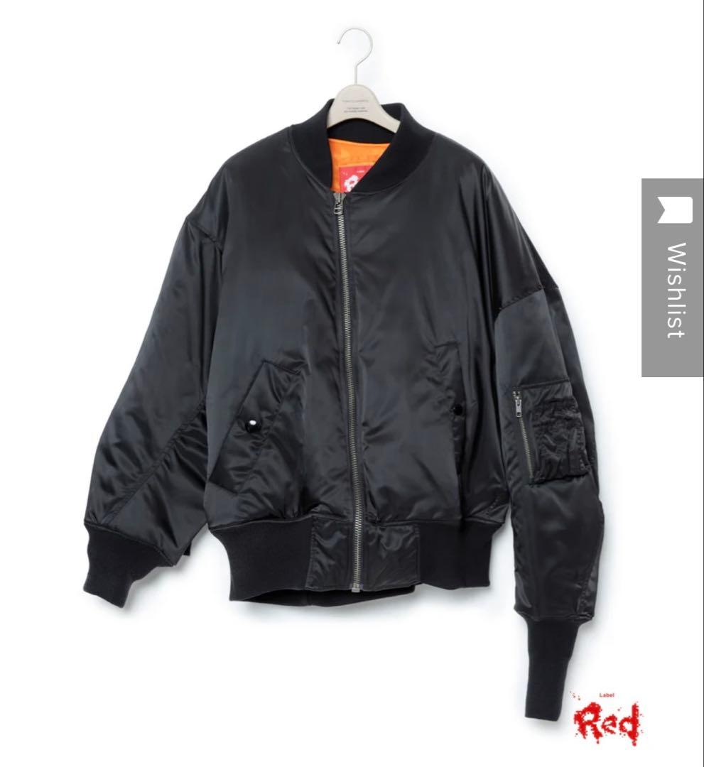 ジャケット・アウター FUMITO GANRYU Graffiti MA-1 Red Label