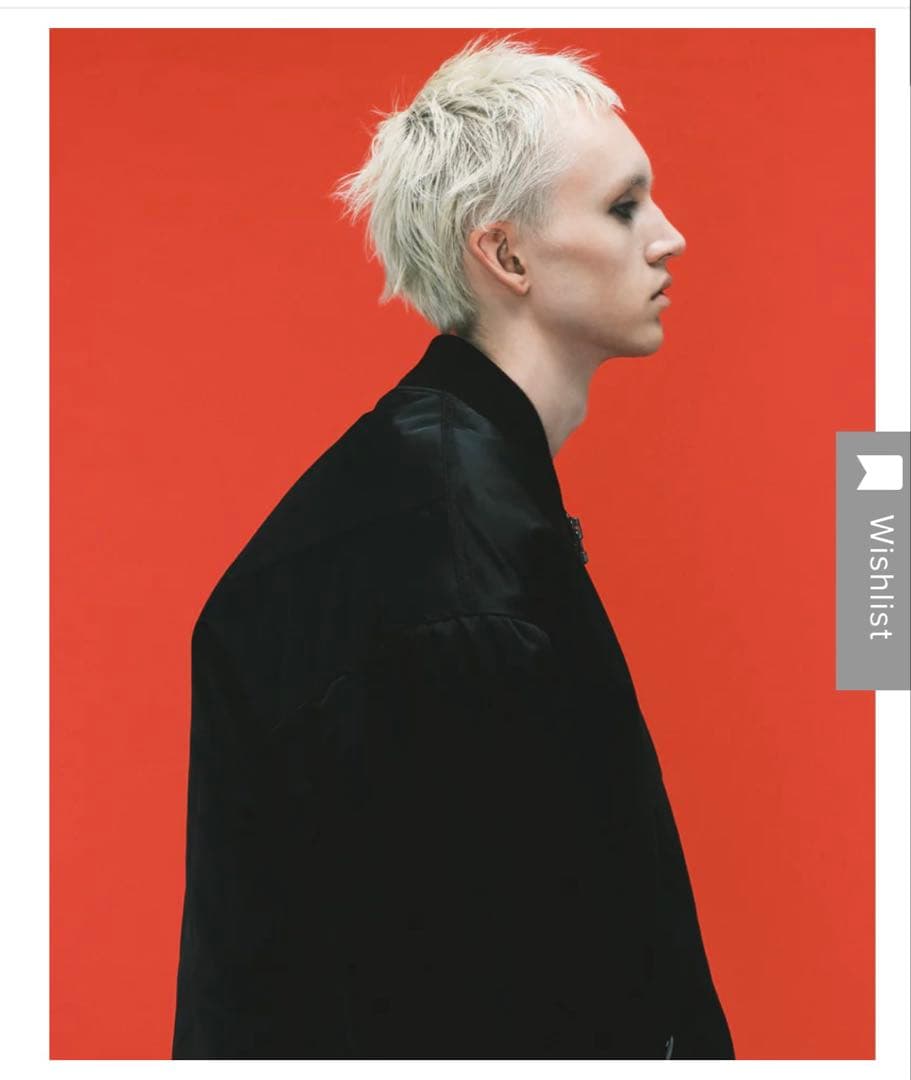 ジャケット・アウター FUMITO GANRYU Graffiti MA-1 Red Label