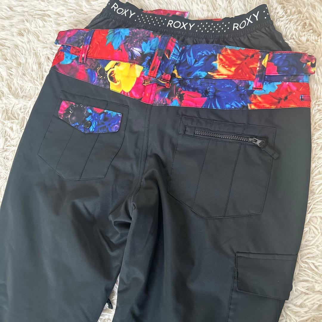 美品　ROXYスノボウエア　上下セット　蜷川実花コラボ　花柄　M L
