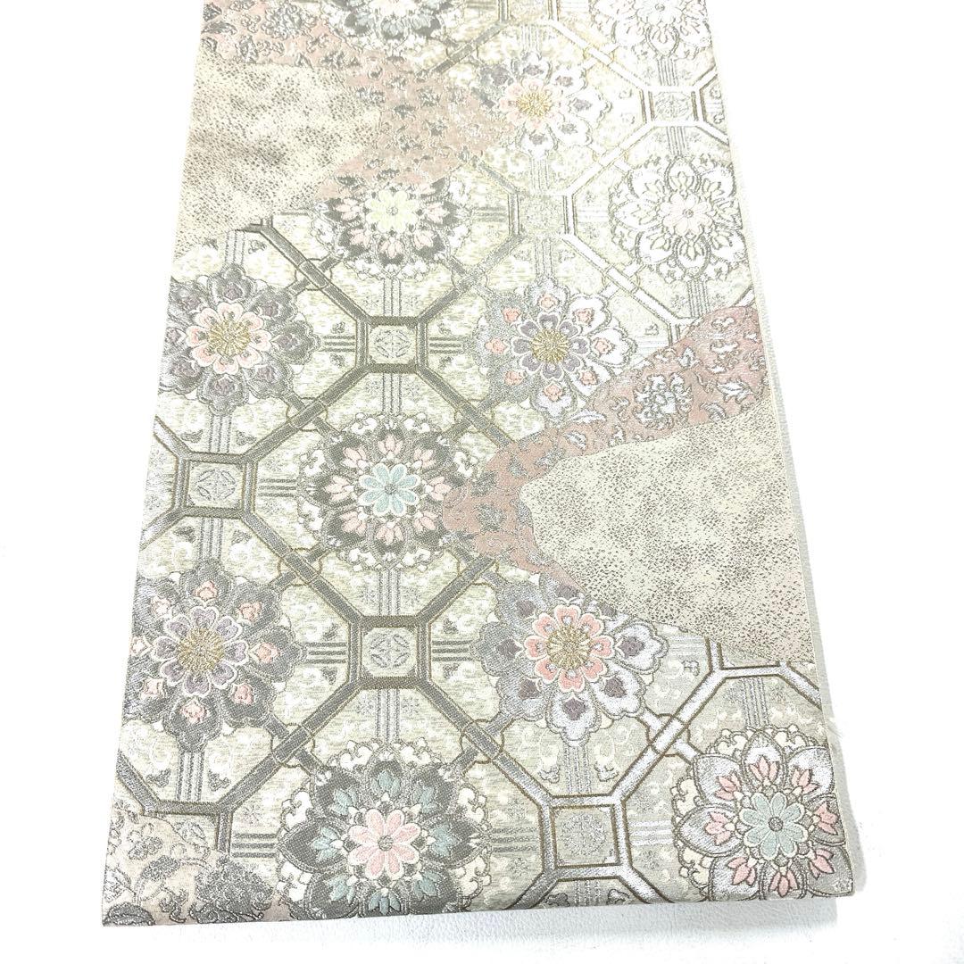 専用帯5978 ●服部織物謹製 高級 正絹 六通 袋帯