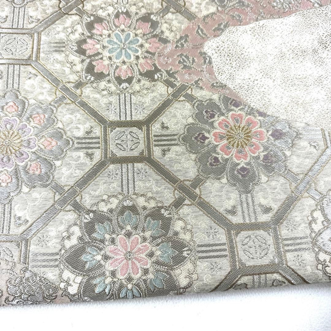 専用帯5978 ●服部織物謹製 高級 正絹 六通 袋帯