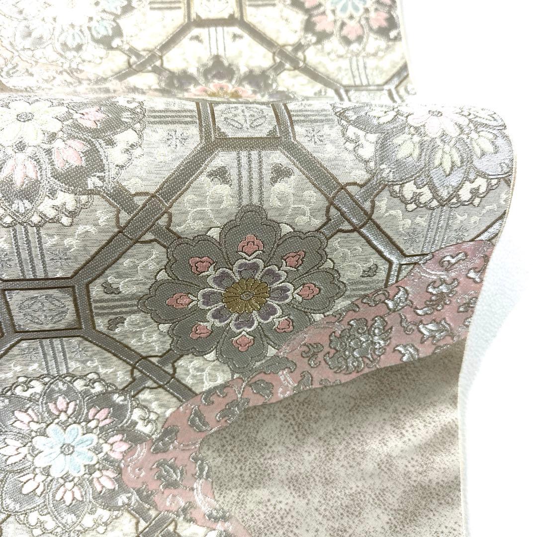 専用帯5978 ●服部織物謹製 高級 正絹 六通 袋帯