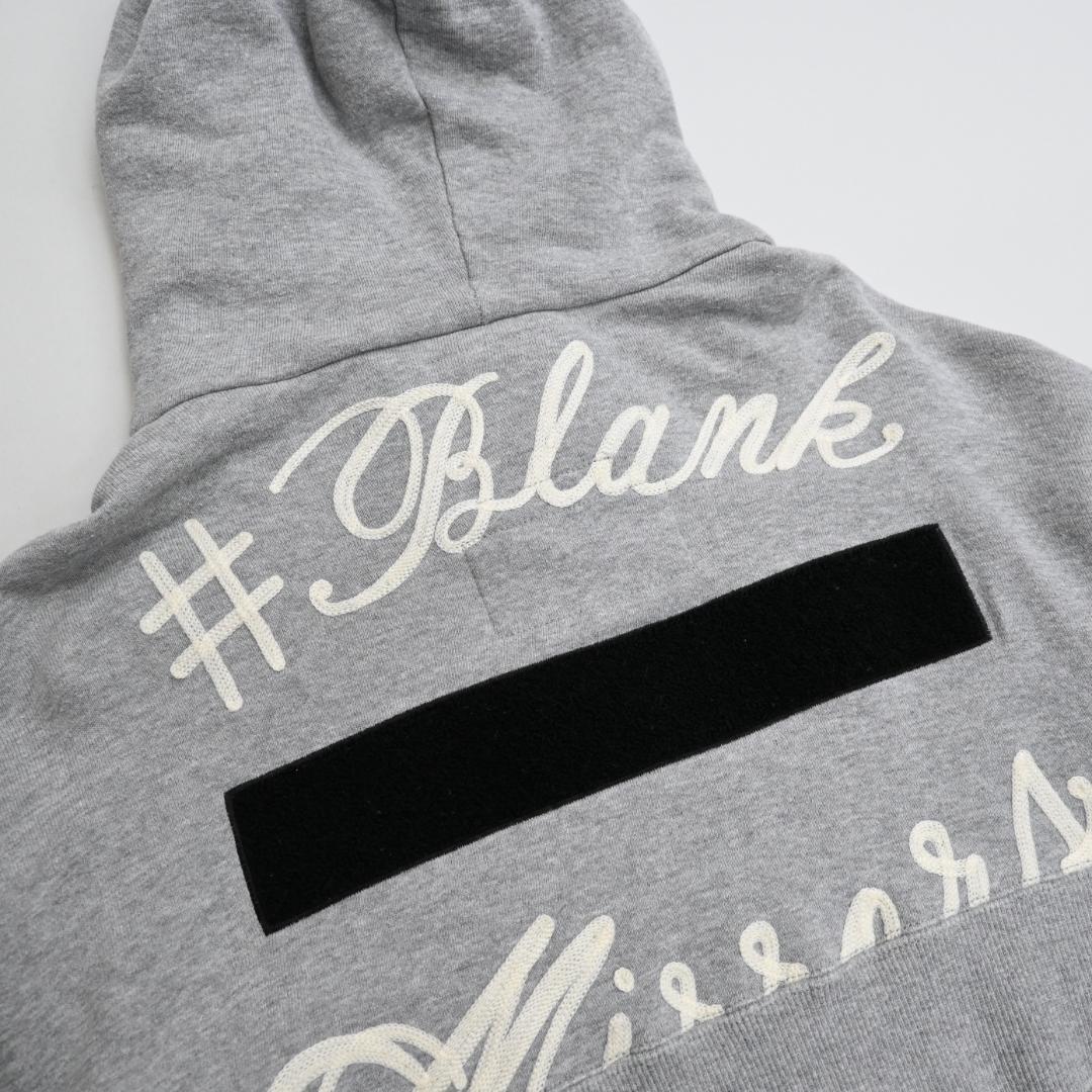 ■ 48340★メゾンミハラヤスヒロ ショート丈ジップ　クロップドパーカー *