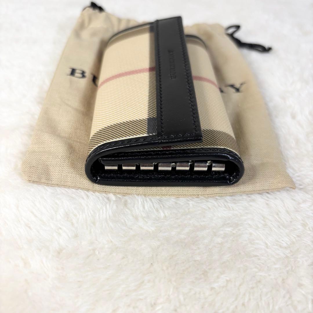 【BURBERRY】バーバリー 未使用品 袋付き キーケース ノバチェック