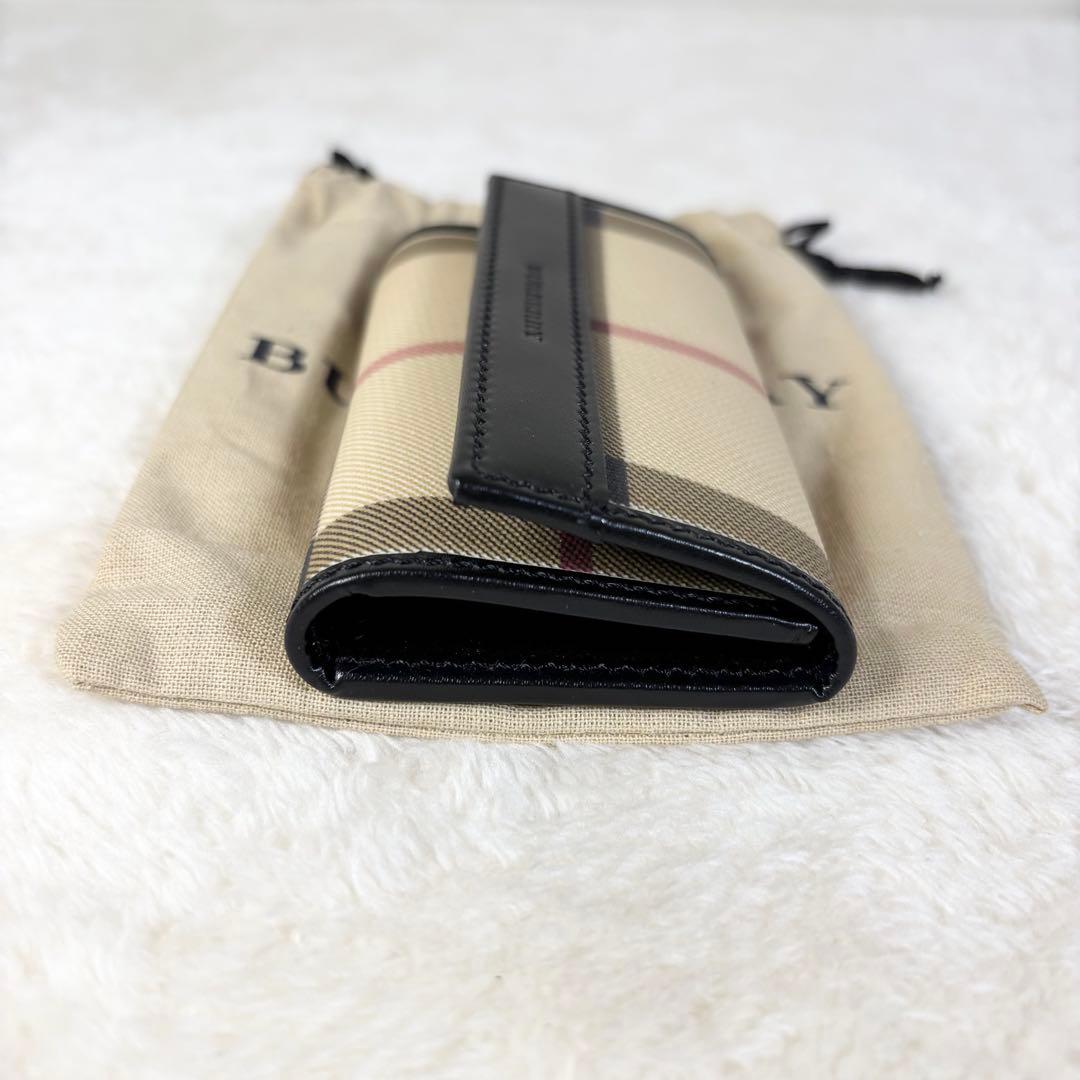 【BURBERRY】バーバリー 未使用品 袋付き キーケース ノバチェック