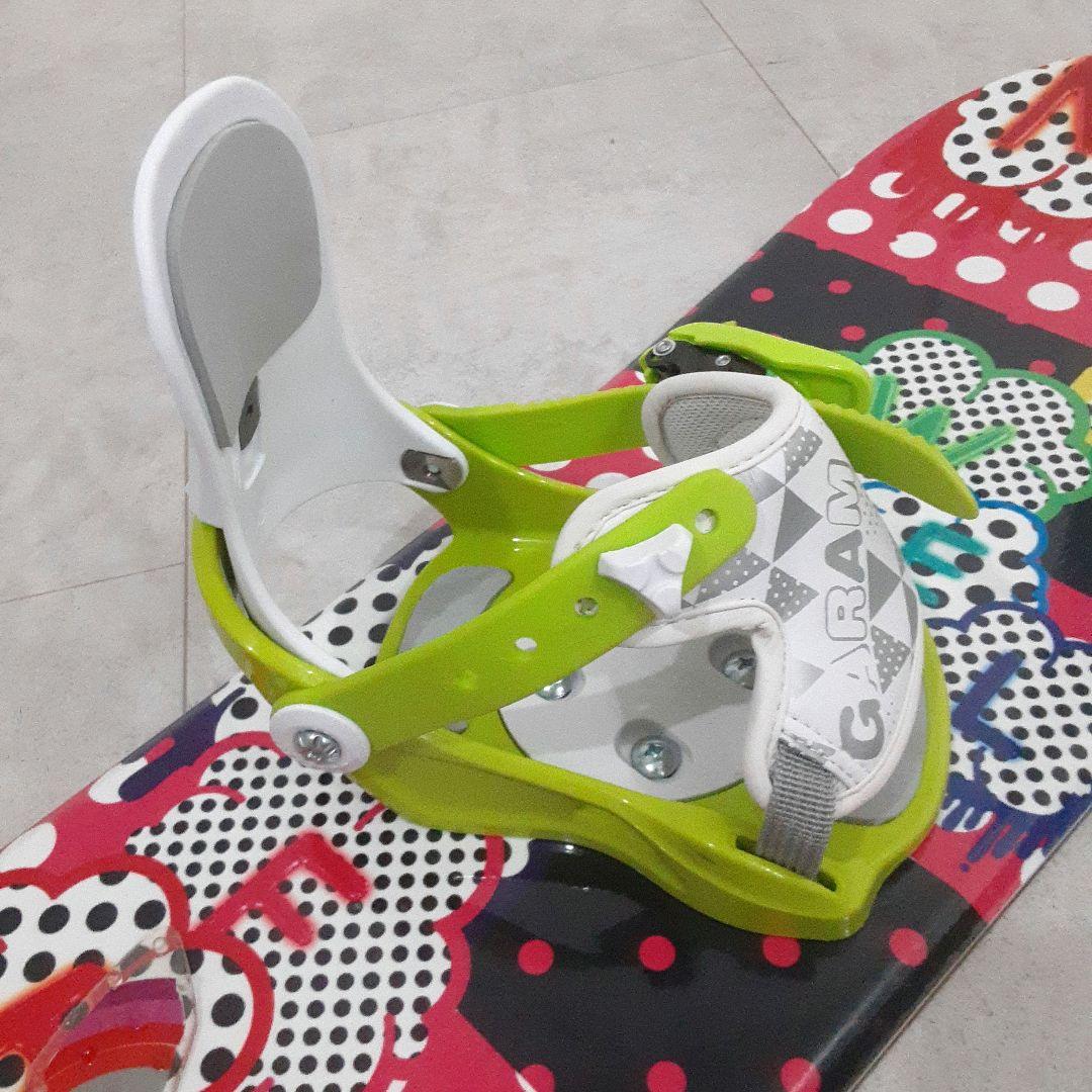 IGNIO MILWEL キッズ スノーボードセット 110 ビンディング付き