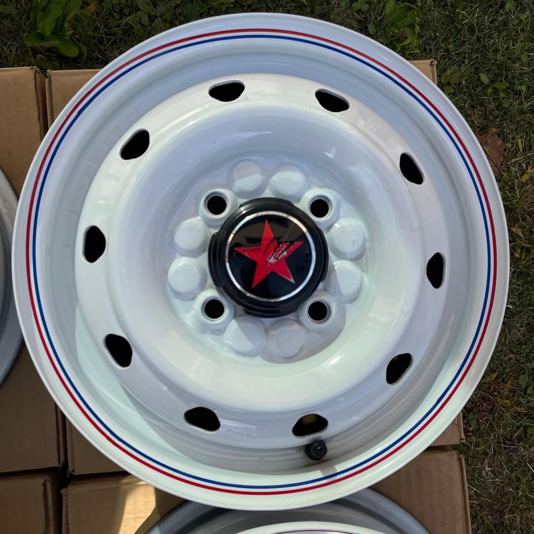 早い者勝ち　12インチ ホイール　ホワイト　デイトナ風　カスタム