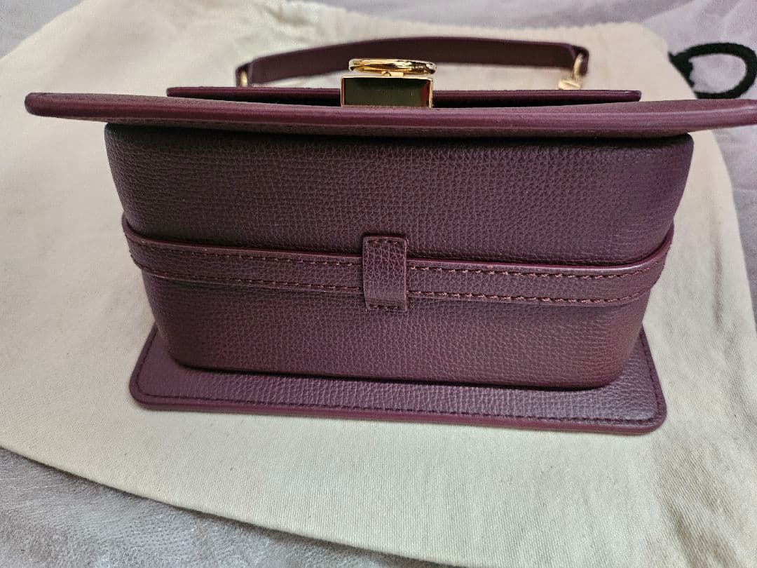 【メルカリ便】POLENE Numero Sept mini バーガンディ