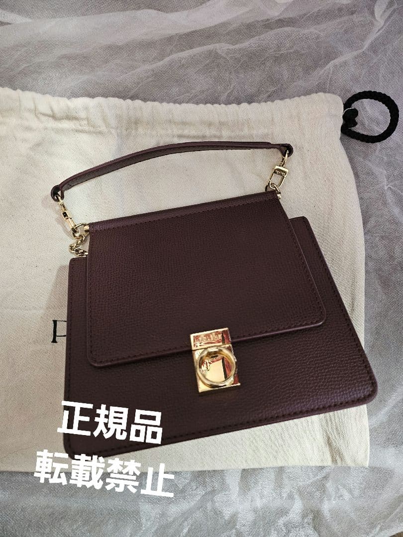 【メルカリ便】POLENE Numero Sept mini バーガンディ