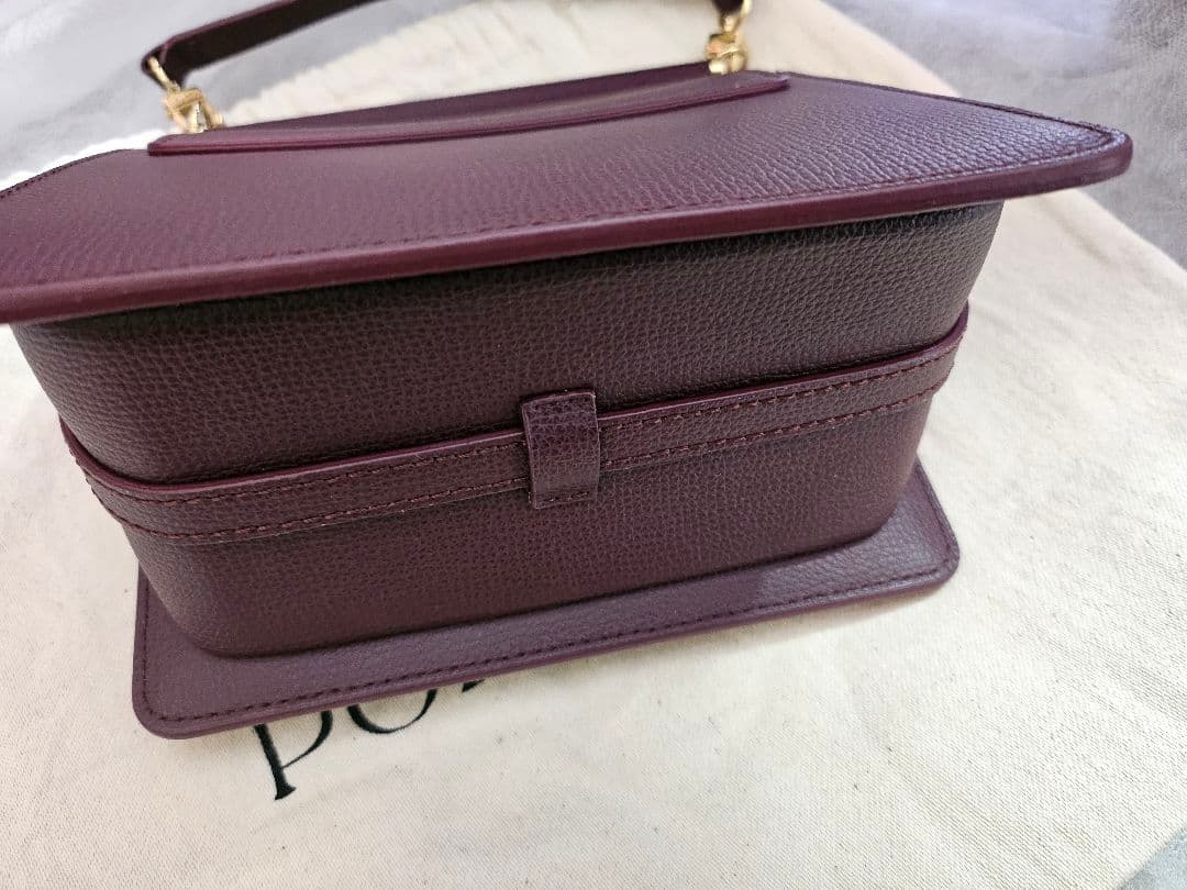 【メルカリ便】POLENE Numero Sept mini バーガンディ