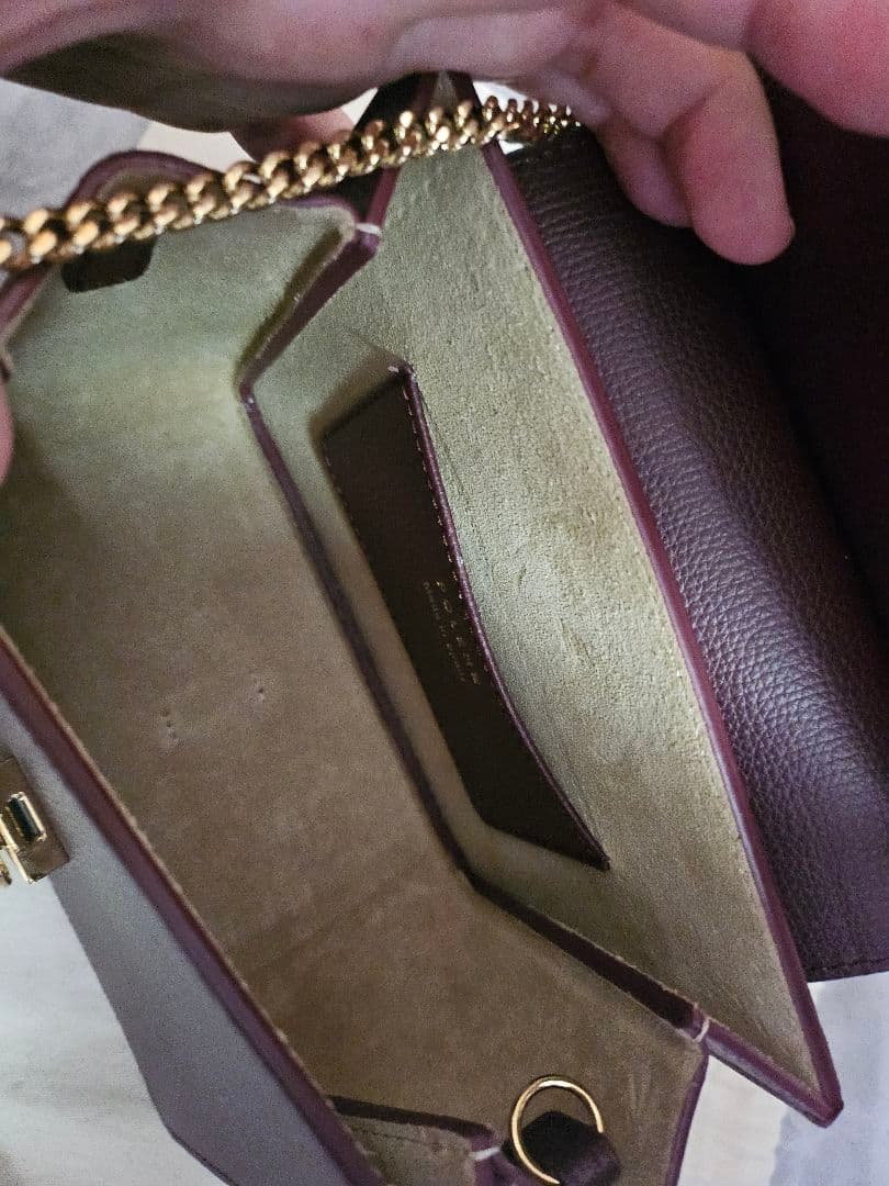 【メルカリ便】POLENE Numero Sept mini バーガンディ