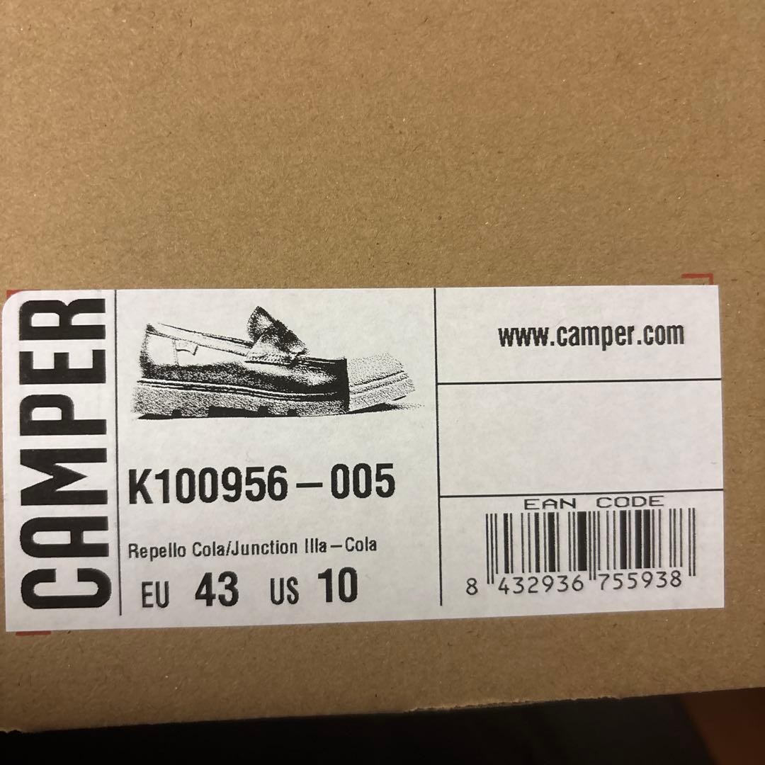 camper junction 革靴 スウェード ローファー