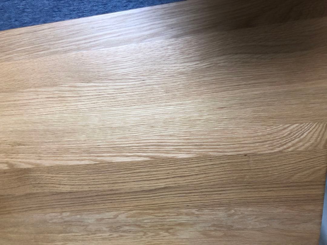 無印良品　オーク材　机　デスク