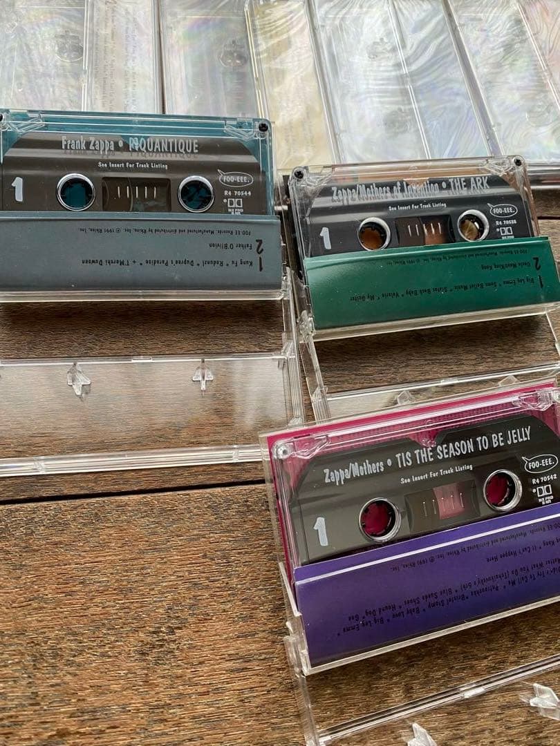 FRANK ZAPPA (BEAT THE BOOTS) カセットテープセット