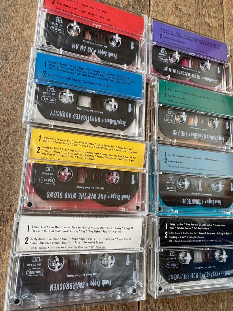 FRANK ZAPPA (BEAT THE BOOTS) カセットテープセット