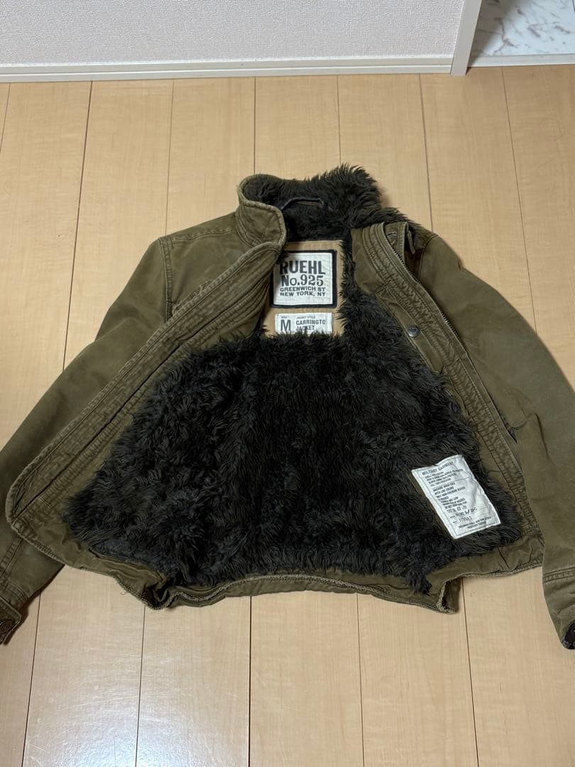 希少　RUEHL No.925 ミリタリージャケット M オリーブグリーン