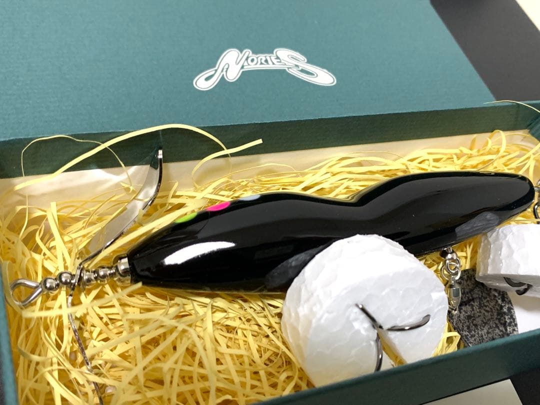 ノリーズ　プロップフカ　リアルブラック　PROP FUKA