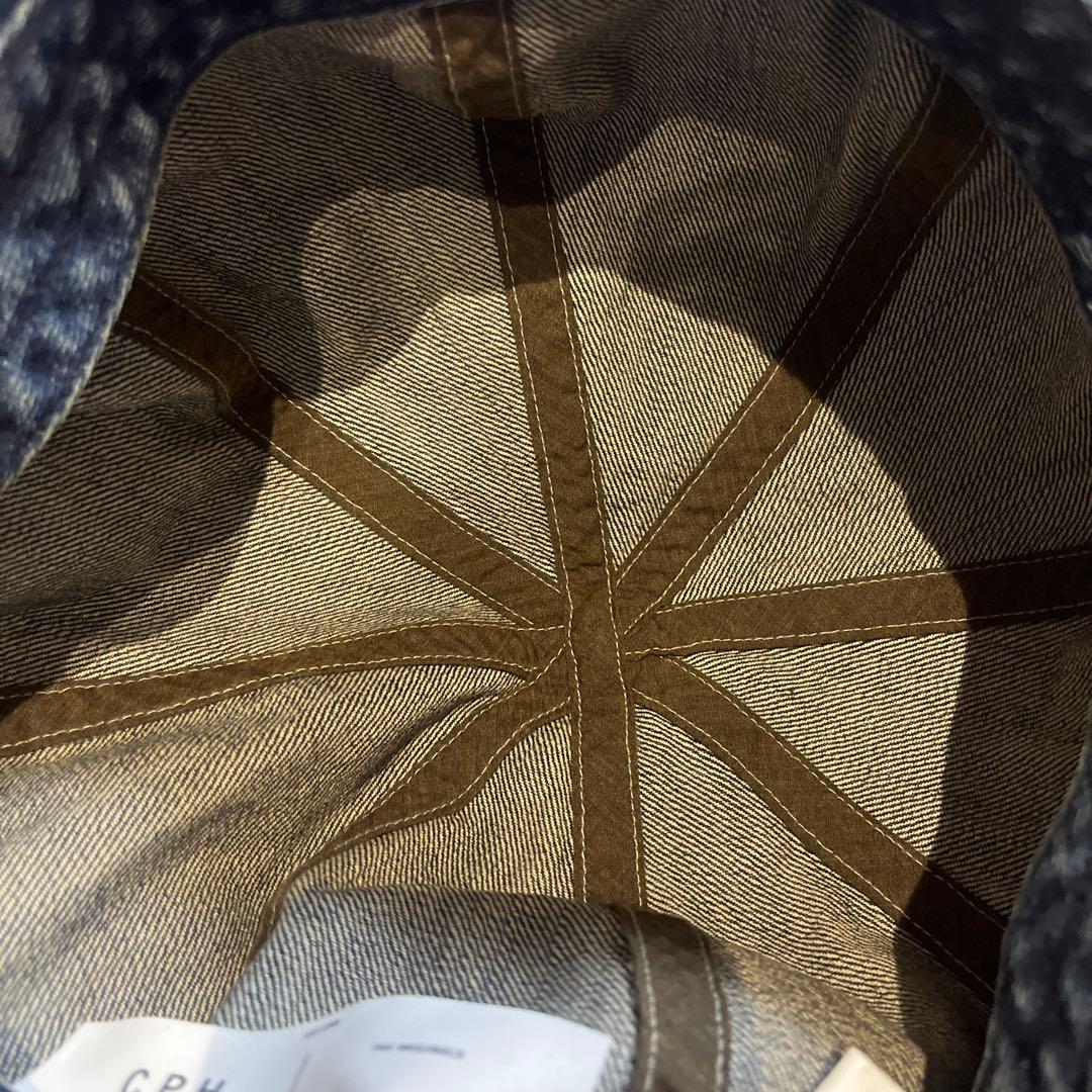 即完品CPH かわしまたかひろコラボデニムベレー帽未使用Maisonkinema