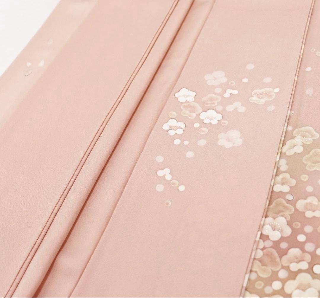着物淡雪 作家物 正絹 袷訪問着 品のある梅や 桜の花柄