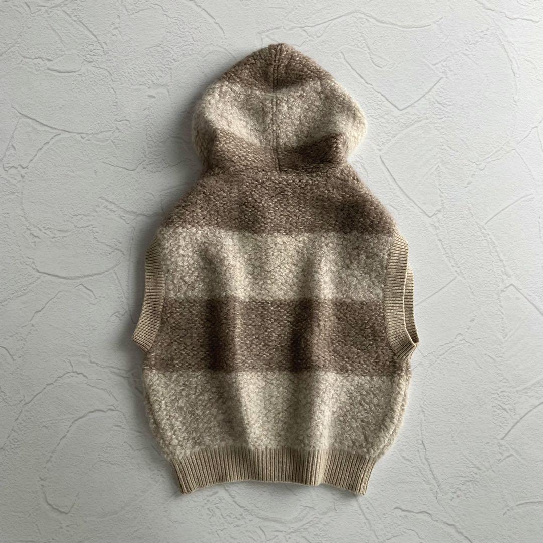 ✨極美品✨マーレンダム スウィンスウィング ブークレー ボア ベスト モヘヤ混