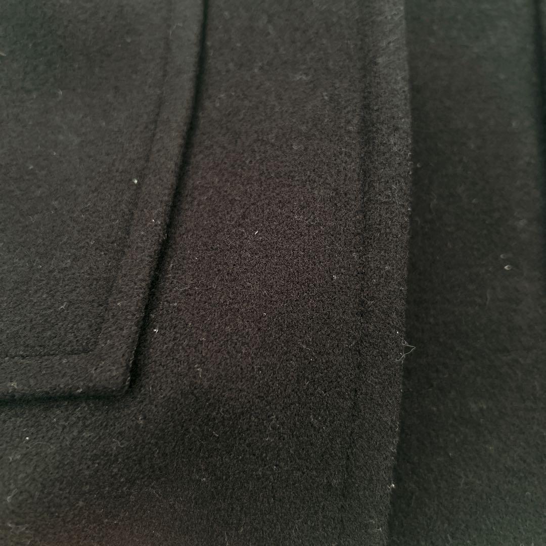 新品タグ付　cen. セン　ウールライクポンチョコート ネイビー　リバー