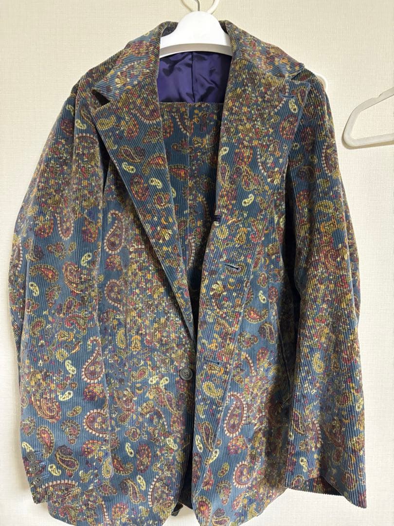 Needles ペイズリー柄　セットアップ