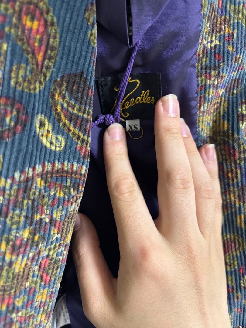 Needles ペイズリー柄　セットアップ