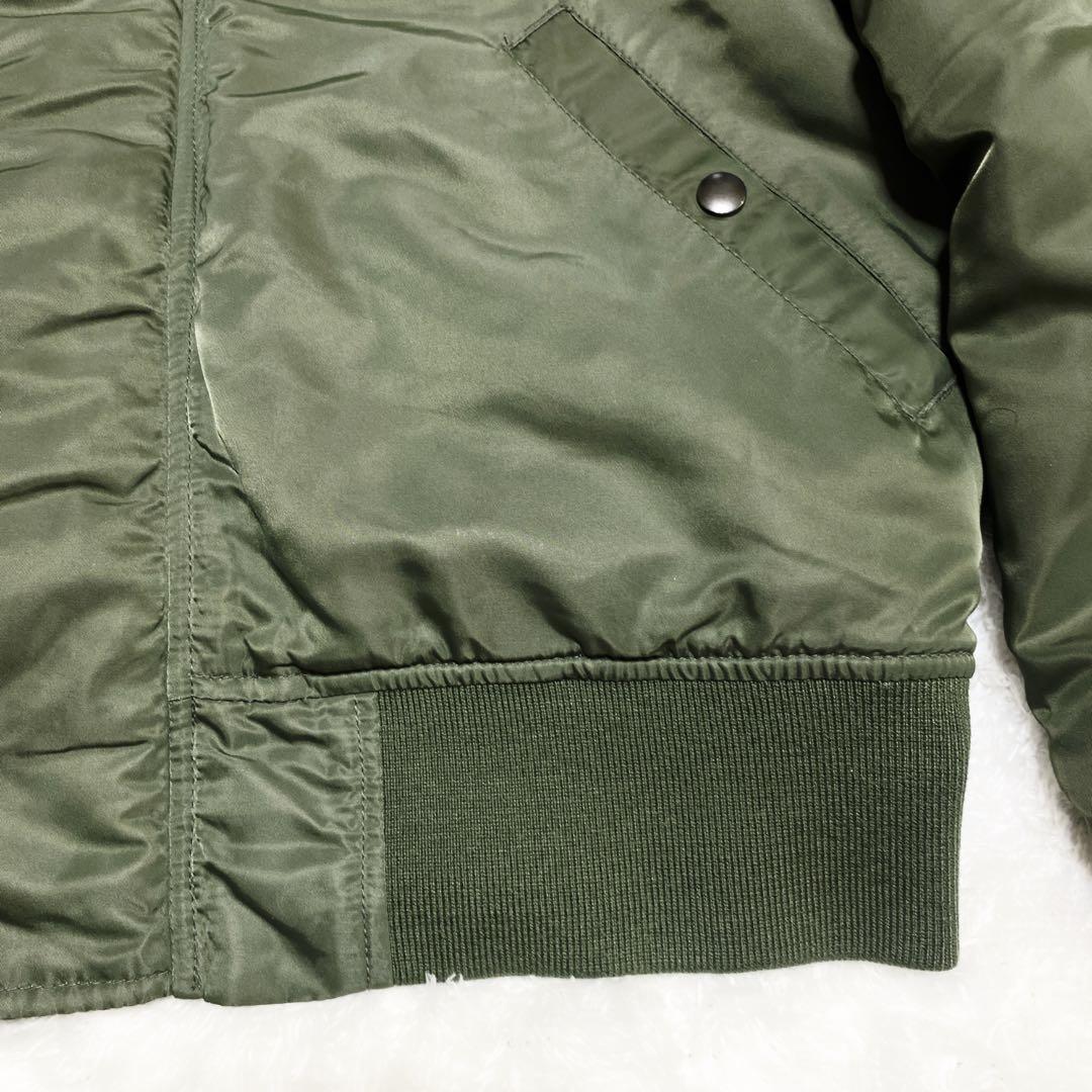 AVIREX アヴィレックス N-2B 短丈 背中ロゴ フライトジャケット L