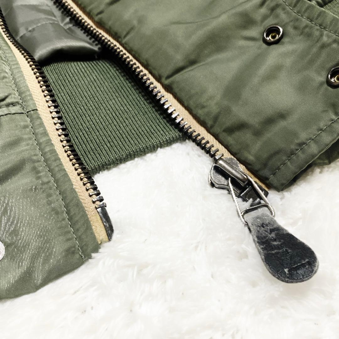 AVIREX アヴィレックス N-2B 短丈 背中ロゴ フライトジャケット L