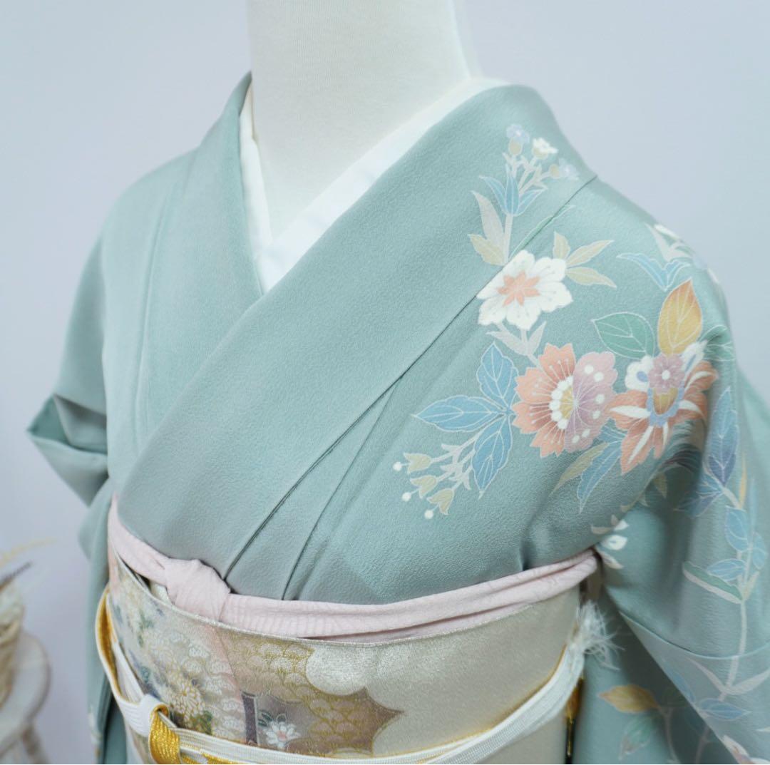 訪問着 フルセットa437七五三　入学式　お宮参り　結婚式