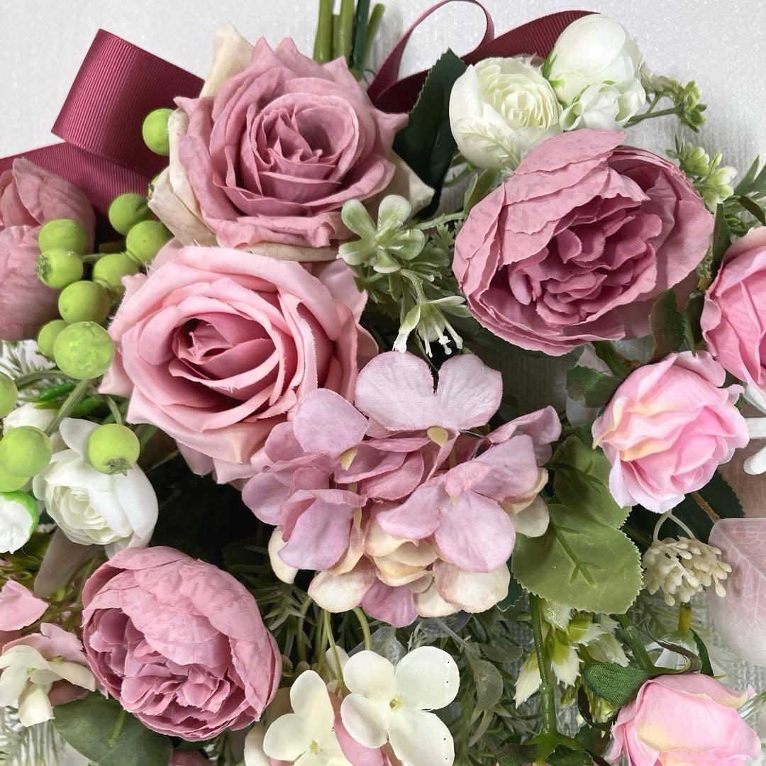 『フルール エテ 』 no.5 壁掛けブーケ