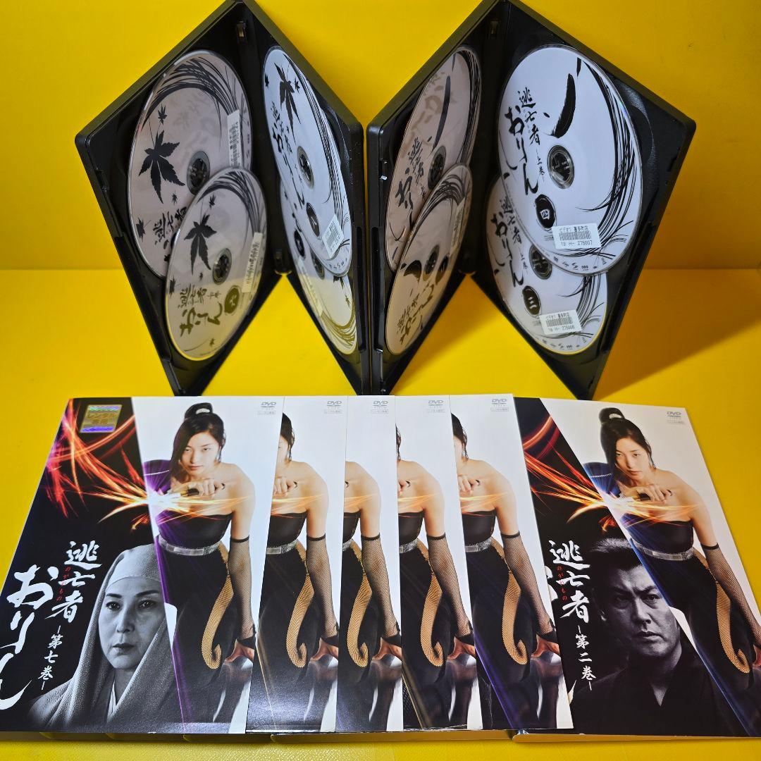 新品ケース交換済　逃亡者(のがれもの) おりん&おりん2 DVD全12巻セット