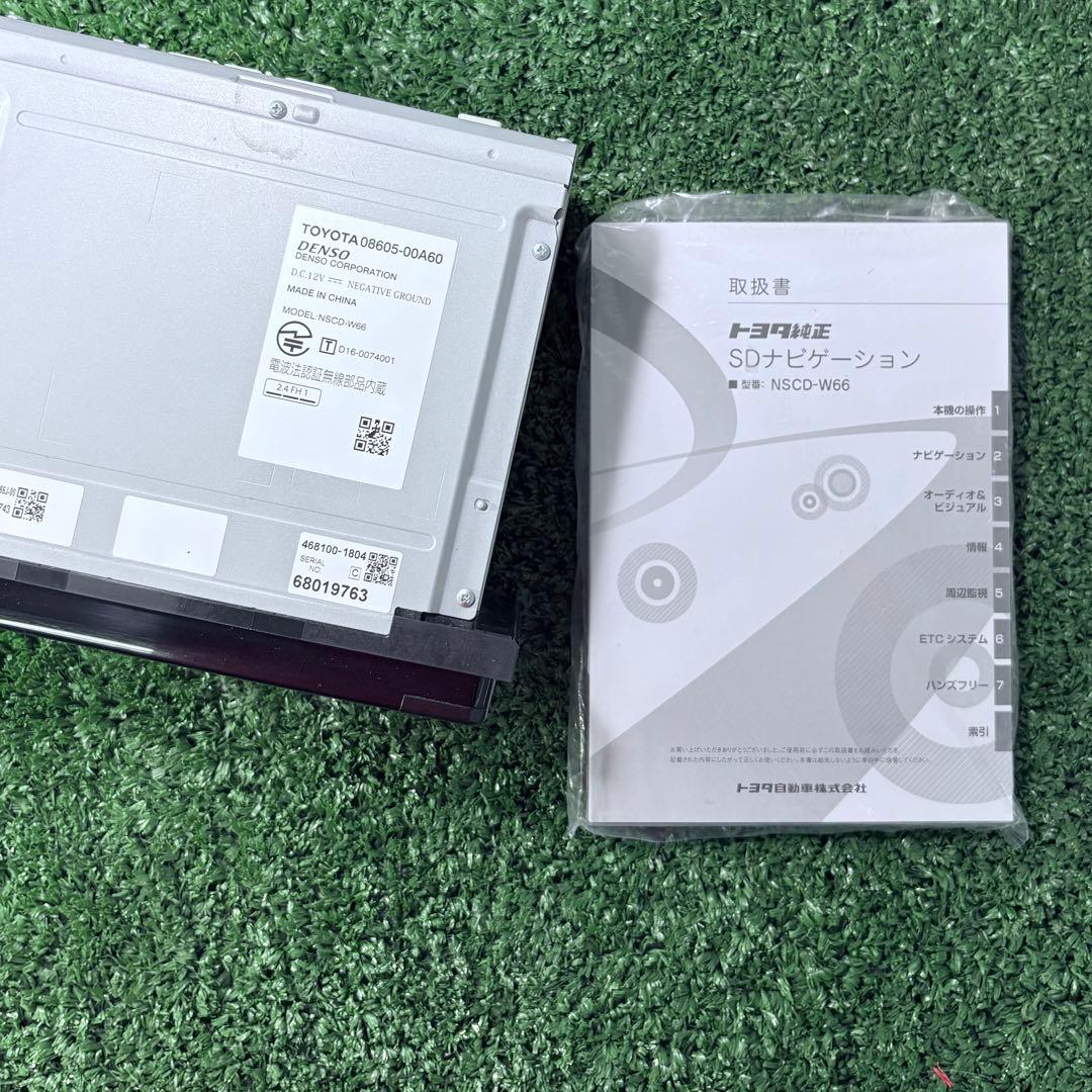 トヨタ純正ナビゲーション NSCD-w66 2016