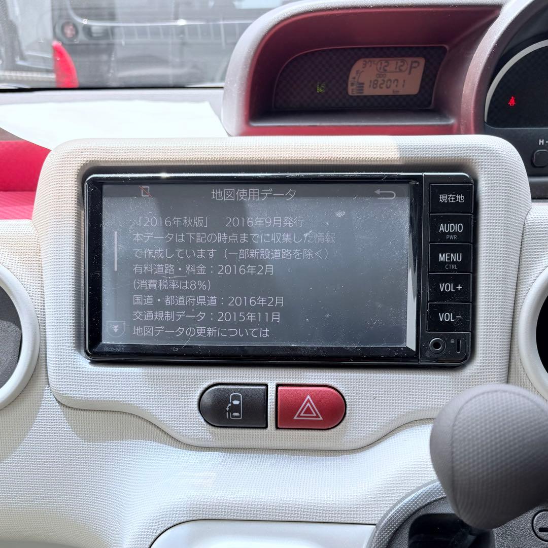 トヨタ純正ナビゲーション NSCD-w66 2016
