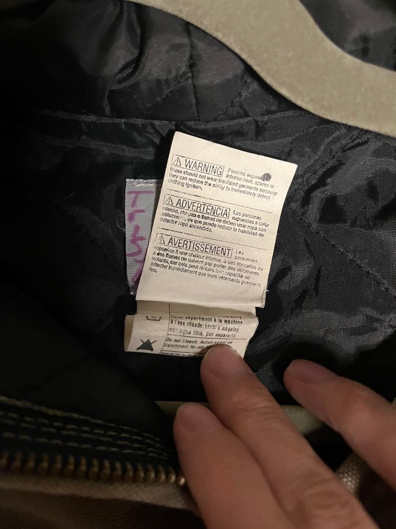 Carhartt グレー フルジップジャケット