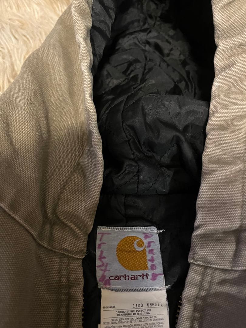 Carhartt グレー フルジップジャケット