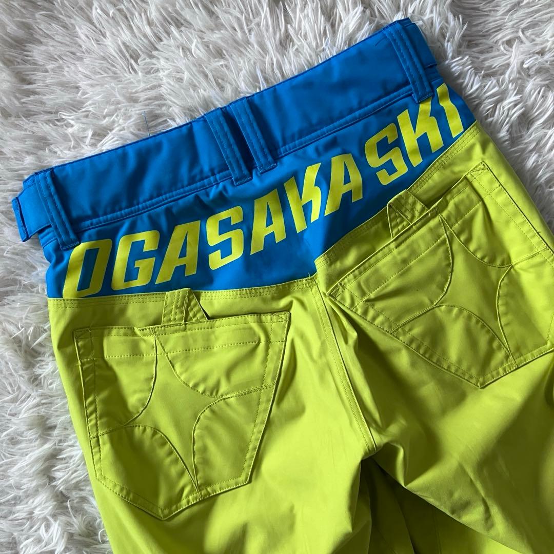 #J12✨希少DESCENTEオガサカ✨スキー スノボ ウェア 上下 メンズS