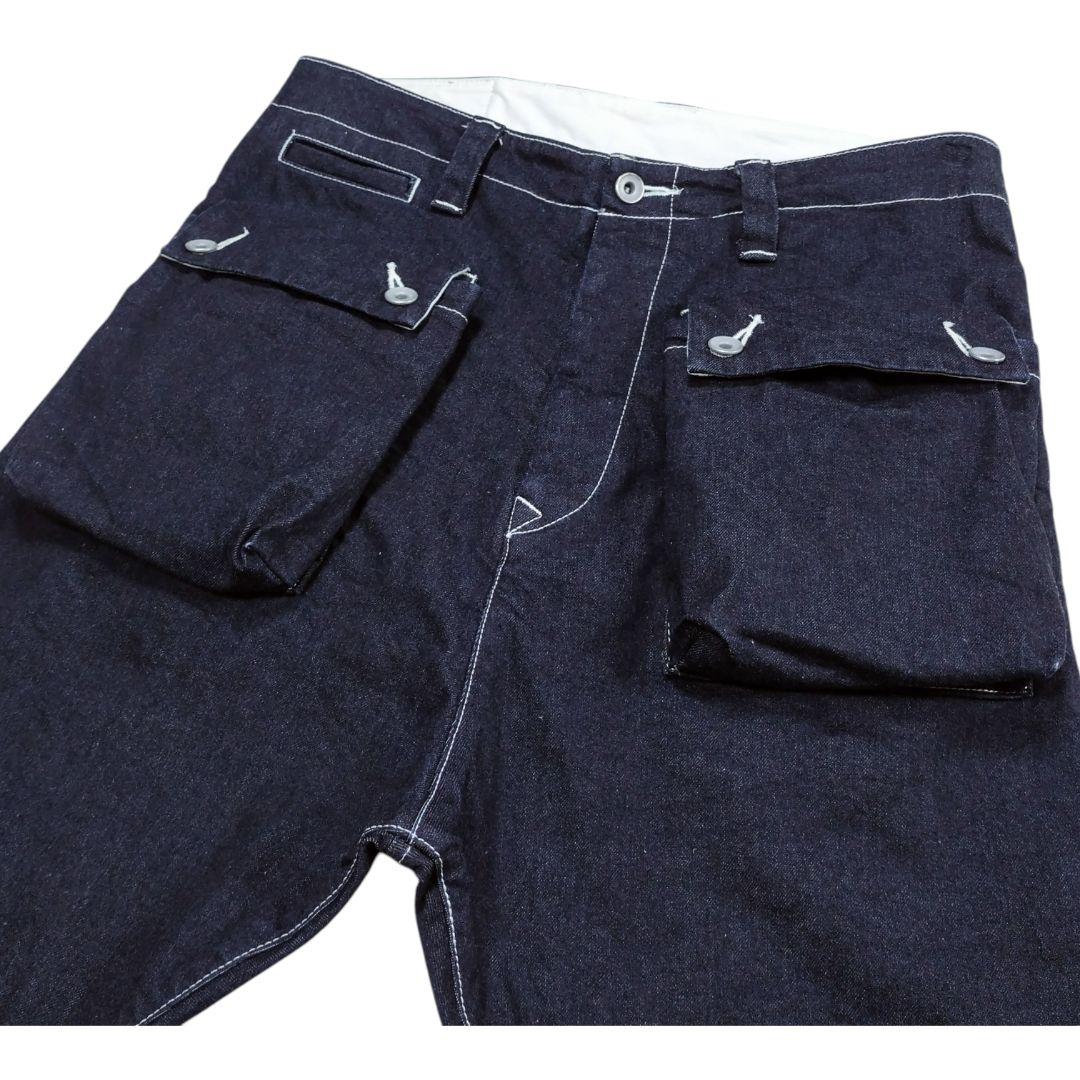 ネイタルデザイン「NATAL DESIGN」ストレッチ サルエル フラップ ３２