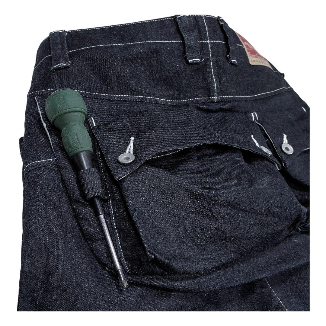 ネイタルデザイン「NATAL DESIGN」ストレッチ サルエル フラップ ３２