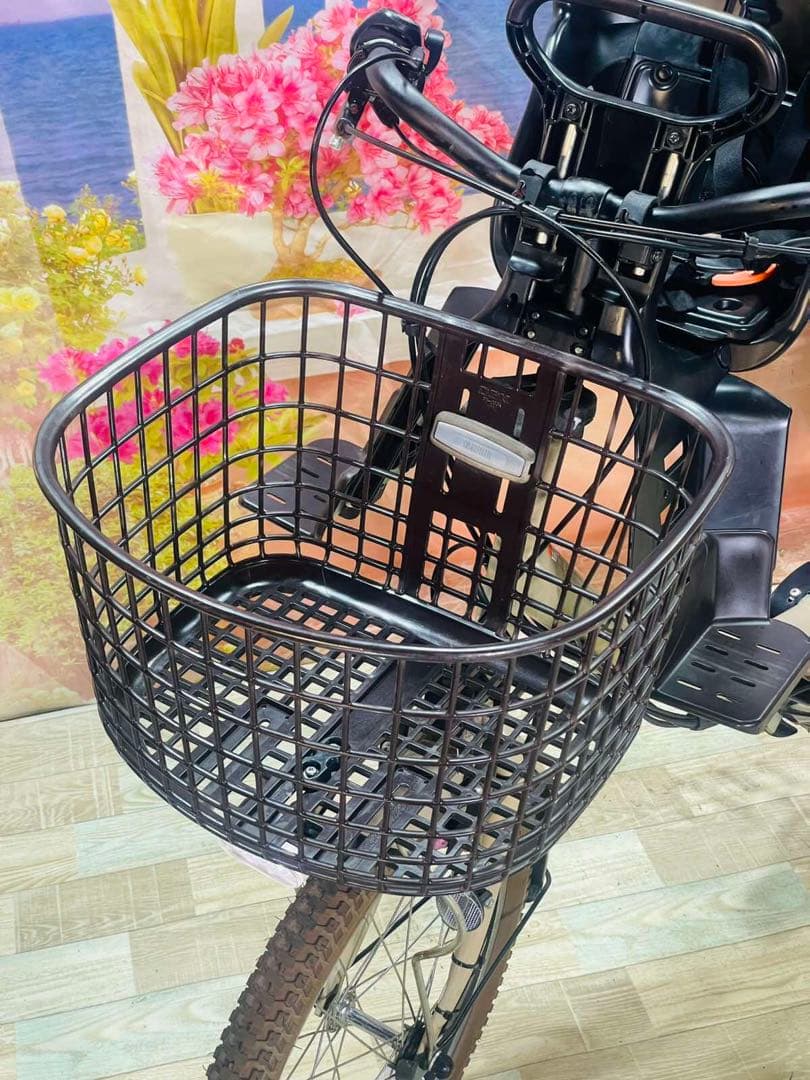 人気モデル！パスバビー12AH⭐️ヤマハ子供乗せ電動自転車Y3277