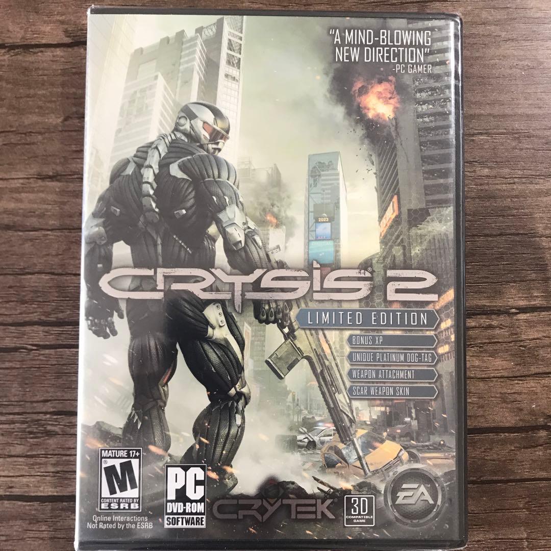 未開封 PCゲーム CRYsis2 LIMITED EDITION 英語版